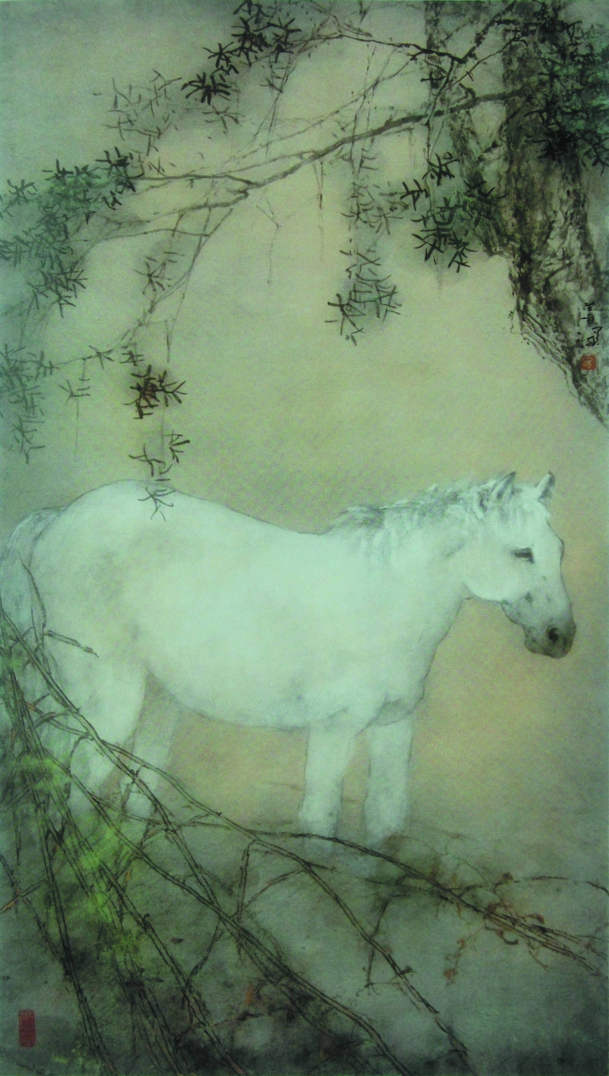 The paintings of Yang Shanshen